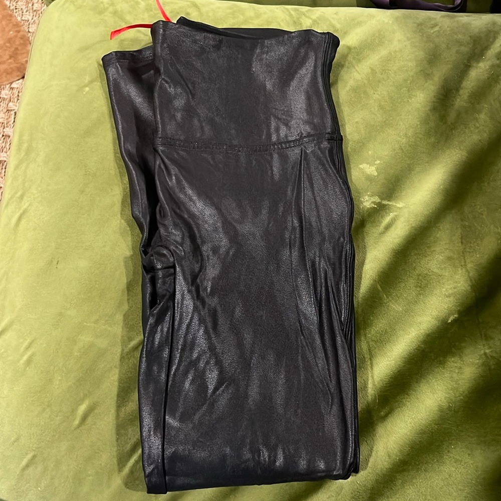 Spanx faux leather legging